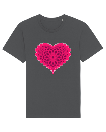 Valentine's Love Heart Bubble Anthracite