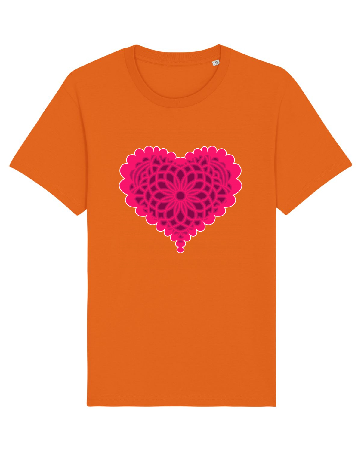 Tricou mânecă scurtă Unisex Rocker Bright Orange
