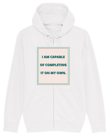 i am capable of completing it on my  own6 White