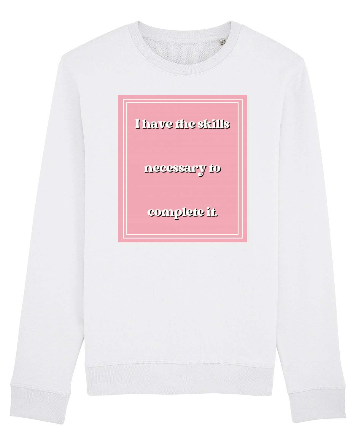 Bluză mânecă lungă Unisex Rise White