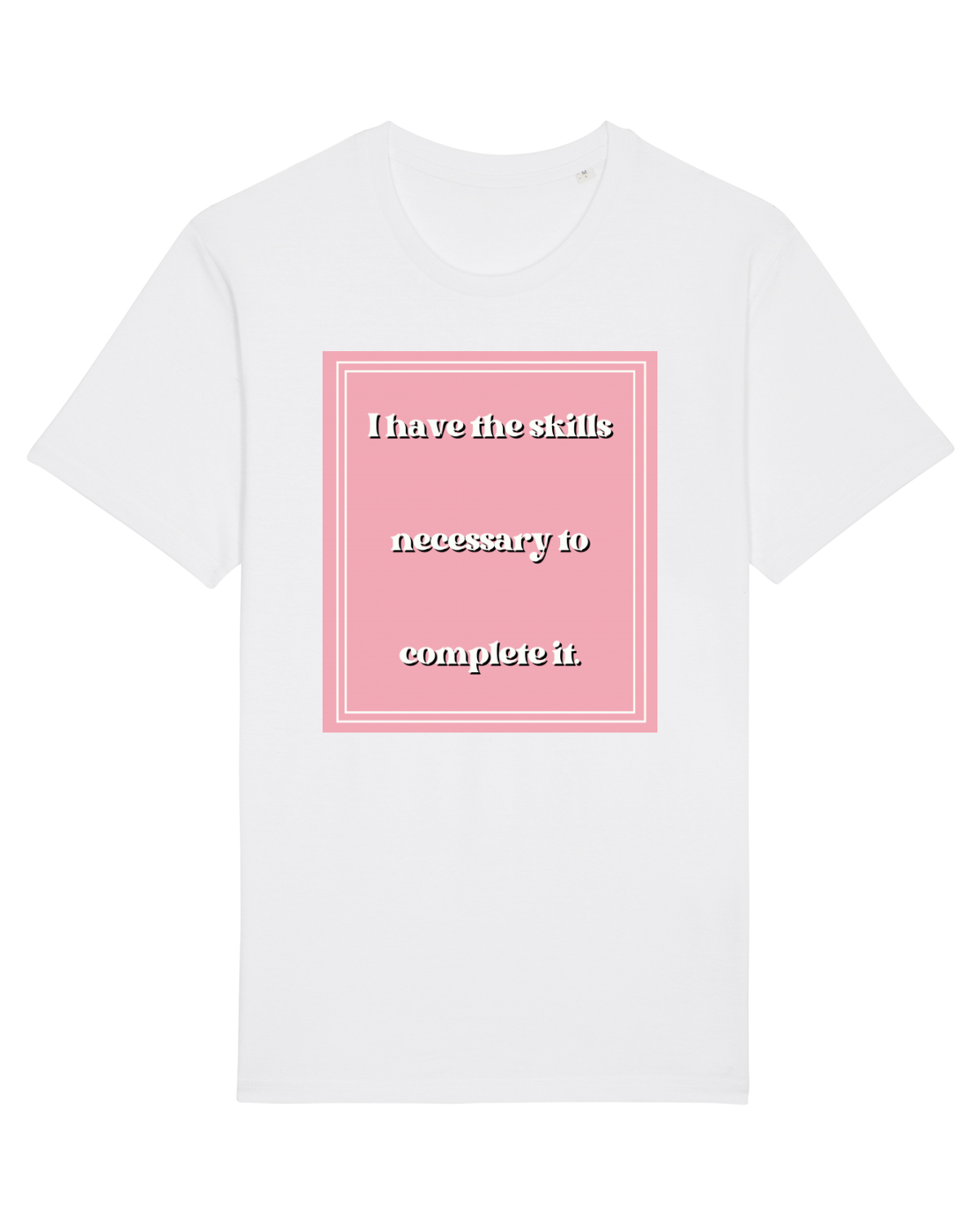Tricou mânecă scurtă Unisex Rocker White