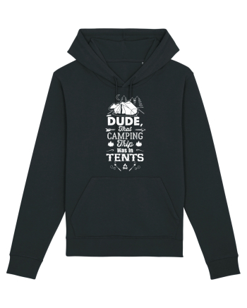 Camping in tents Black