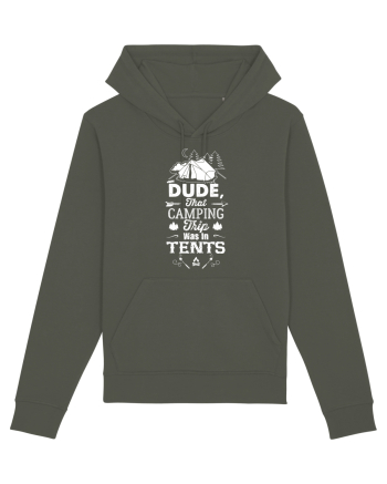 Camping in tents Khaki