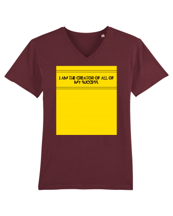 i am the creator of all my success3 Burgundy