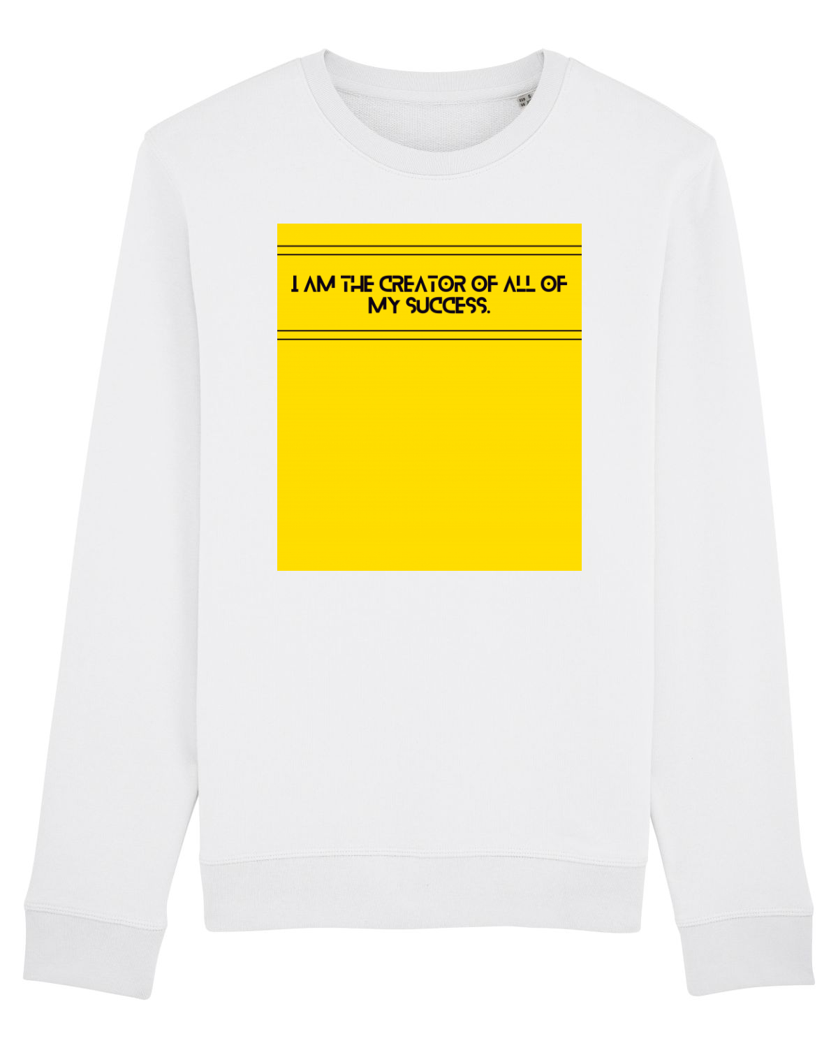 Bluză mânecă lungă Unisex Rise White