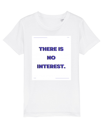 there is no interest3 White