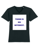 there is no interest3 Tricou mânecă scurtă guler V Bărbat Presenter