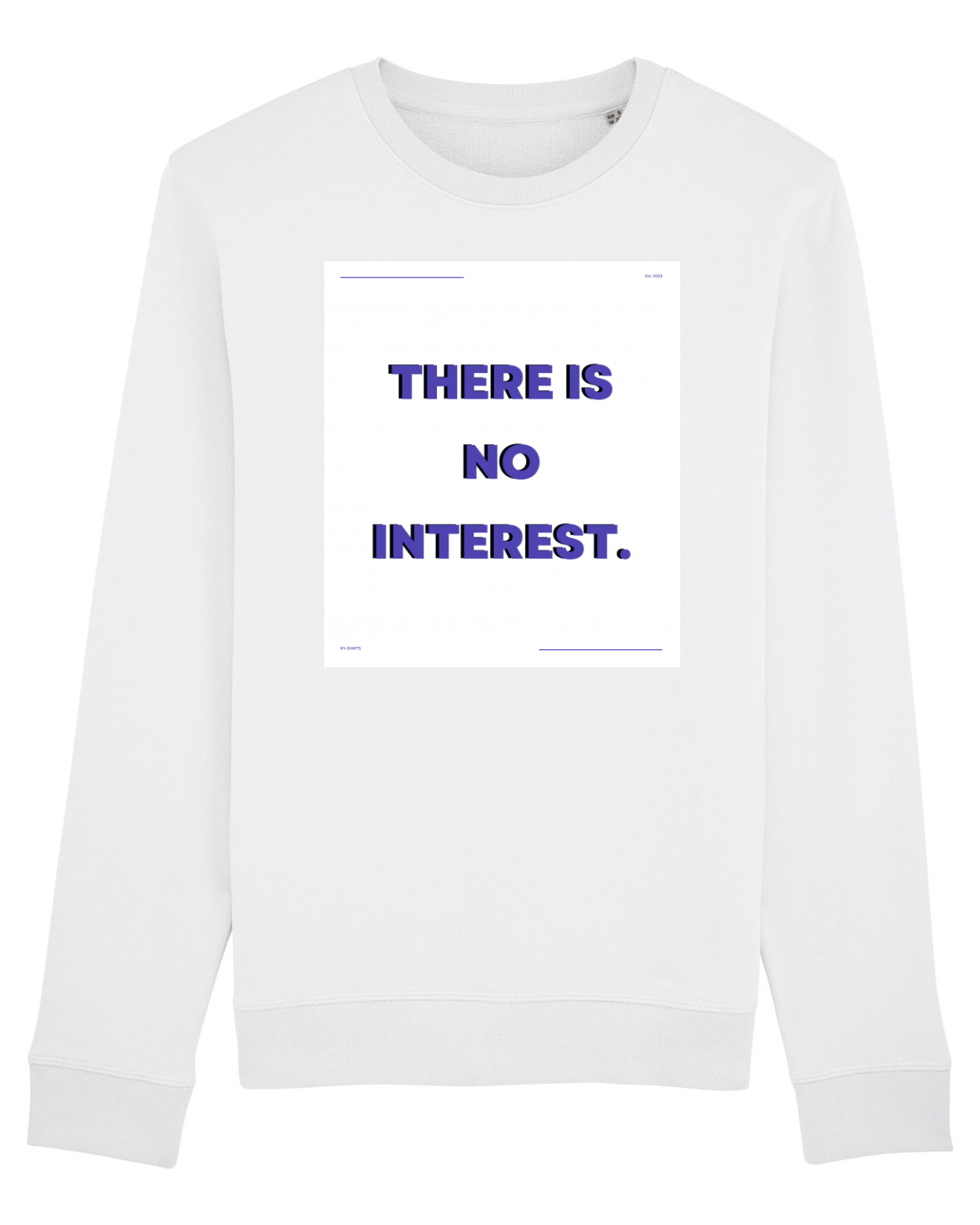Bluză mânecă lungă Unisex Rise White