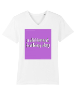 a different fucking day6 Tricou mânecă scurtă guler V Bărbat Presenter