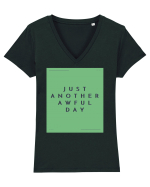 just another awful day7 Tricou mânecă scurtă guler V Damă Evoker