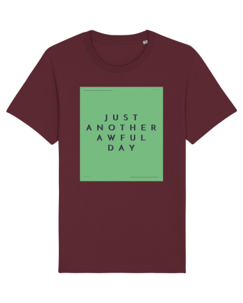 just another awful day7 Burgundy