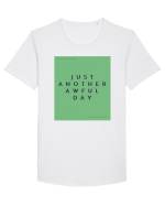 just another awful day7 Tricou mânecă scurtă guler larg Bărbat Skater