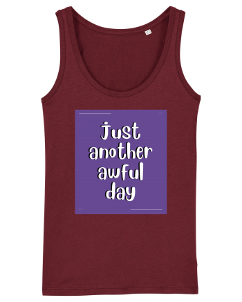 just another awful day7 Burgundy