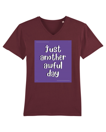 just another awful day7 Burgundy