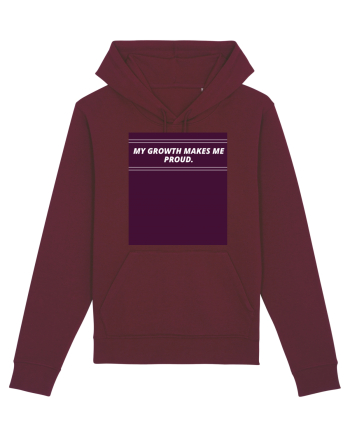 my growth makes me proud3 Burgundy