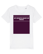 my growth makes me proud3 Tricou mânecă scurtă  Copii Mini Creator