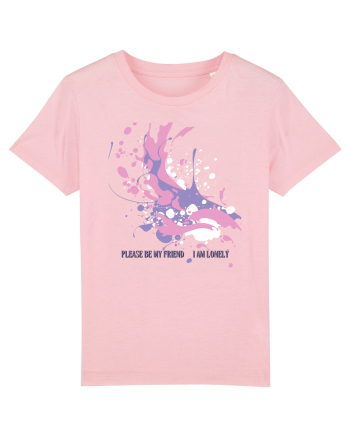 please be my friend i am lonely Cotton Pink