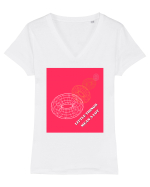 little things mean a lot Tricou mânecă scurtă guler V Damă Evoker