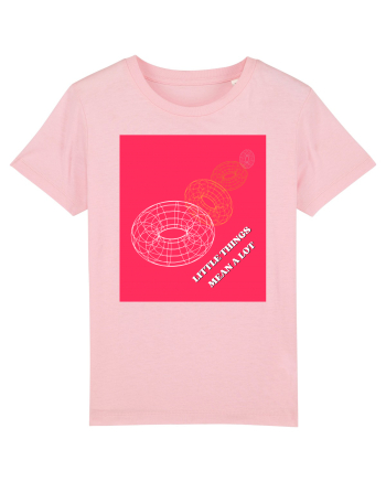 little things mean a lot Cotton Pink