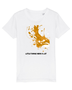 little things mean a lot2 Tricou mânecă scurtă  Copii Mini Creator