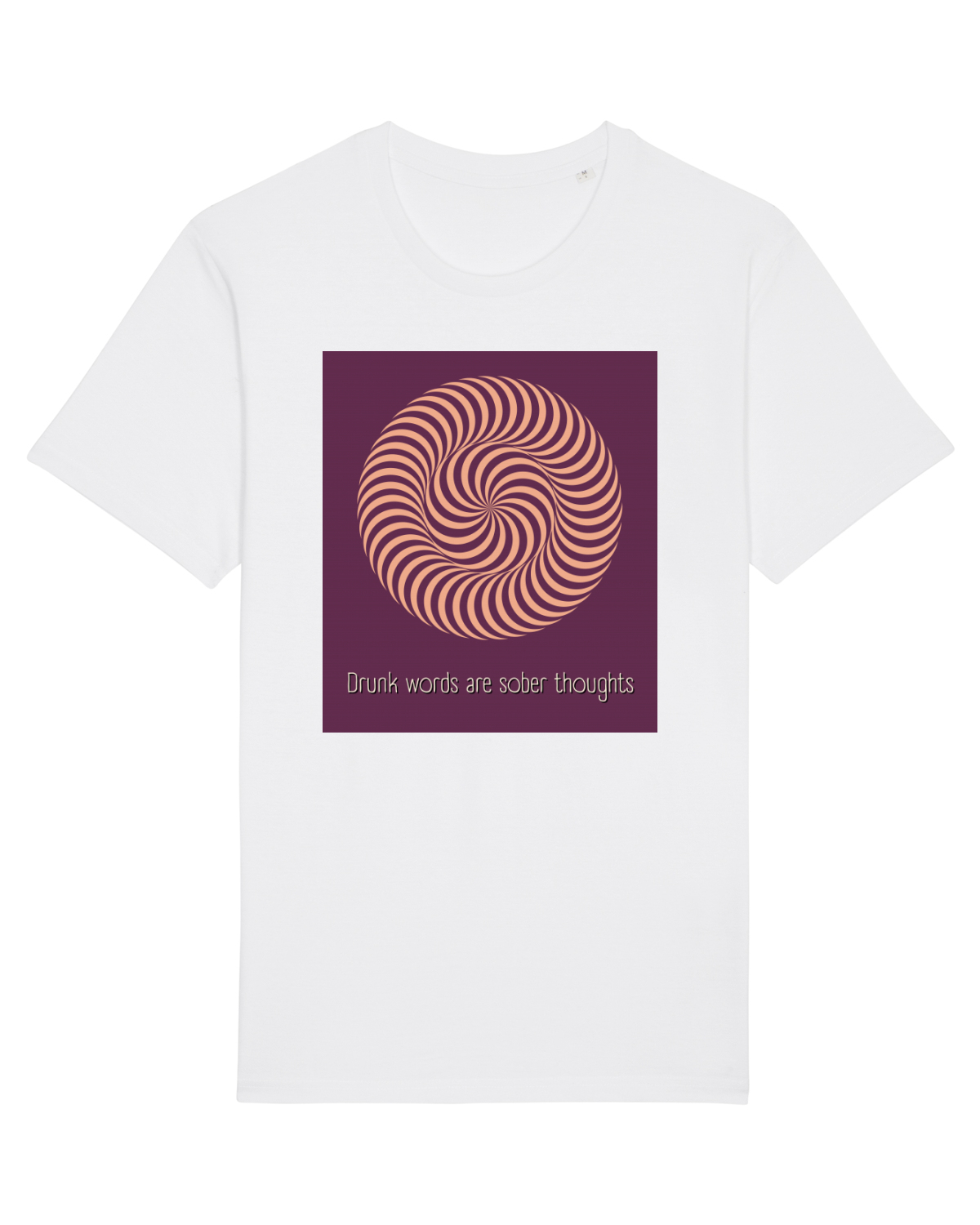 Tricou mânecă scurtă Unisex Rocker White