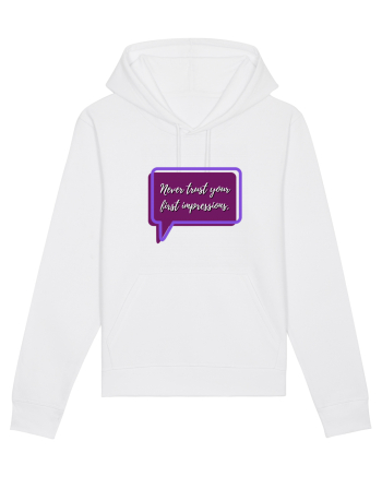 never trust your first impressions3 White