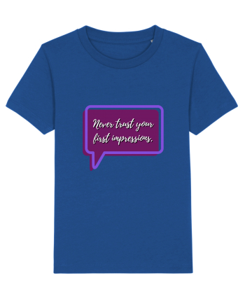 never trust your first impressions3 Majorelle Blue