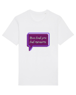never trust your first impressions3 Tricou mânecă scurtă Unisex Rocker