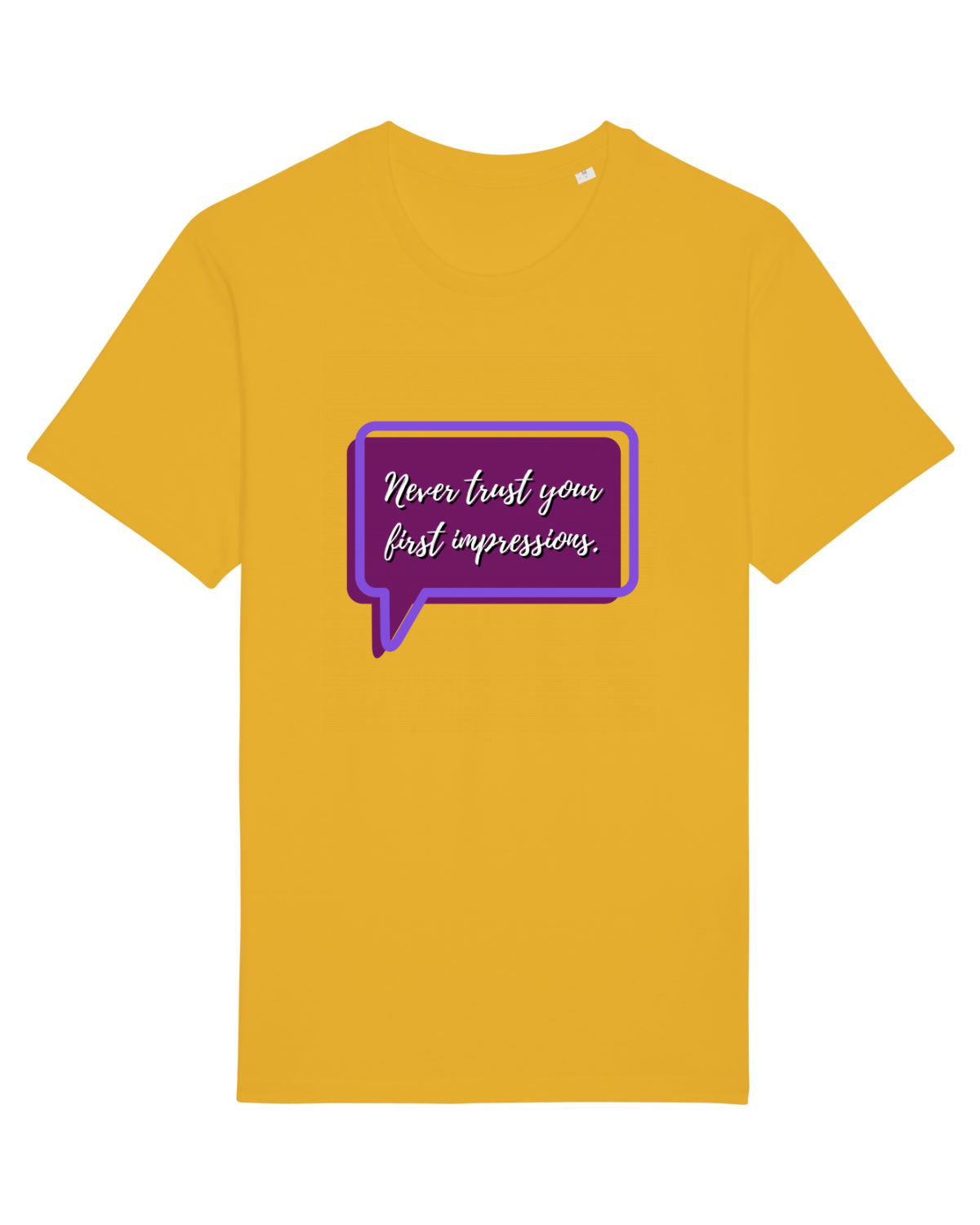 Tricou mânecă scurtă Unisex Rocker Spectra Yellow