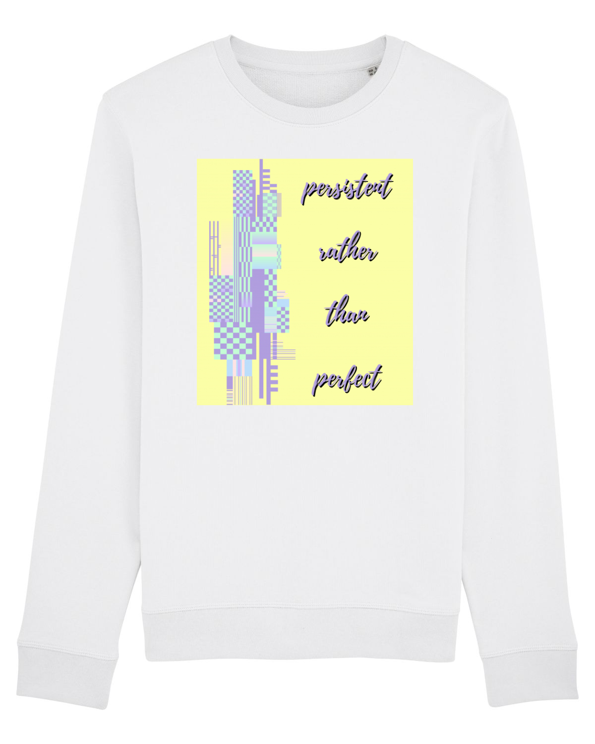 Bluză mânecă lungă Unisex Rise White