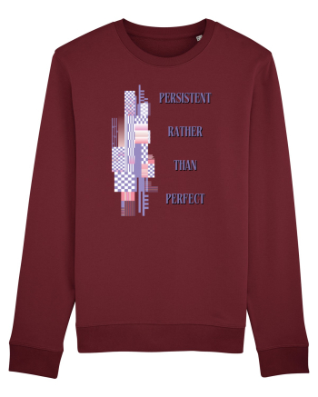 persistent rather than perfect3 Burgundy