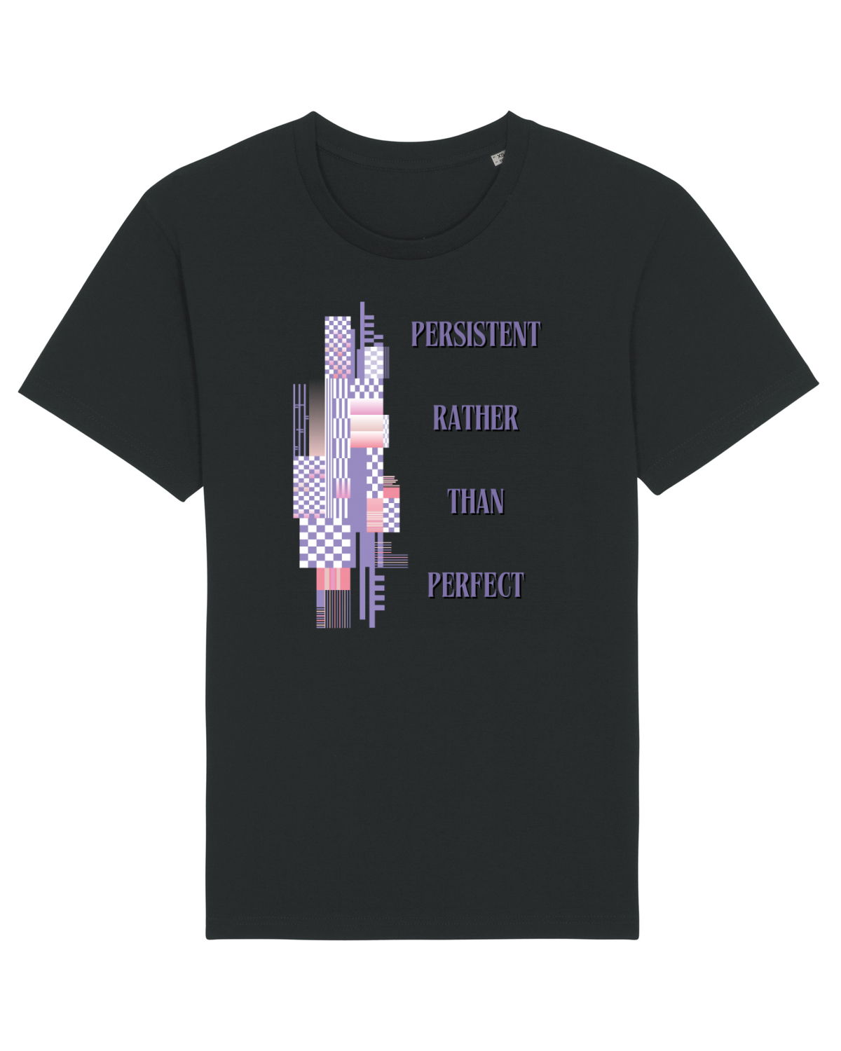 Tricou mânecă scurtă Unisex Rocker Black