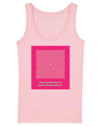 challenging does not equate to impossibility Cotton Pink