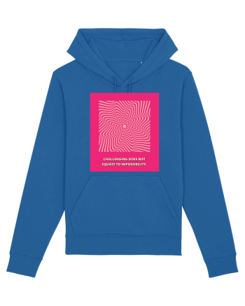 challenging does not equate to impossibility Royal Blue