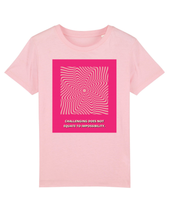 challenging does not equate to impossibility Cotton Pink