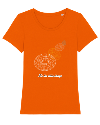 it s the little things Bright Orange