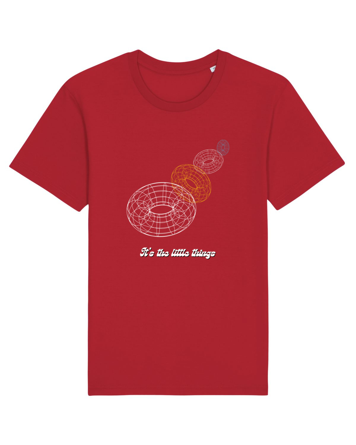 Tricou mânecă scurtă Unisex Rocker Red