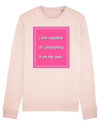 i am capable of completing it on my  own7 Candy Pink