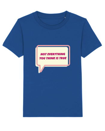 not everythink you think is true4 Majorelle Blue
