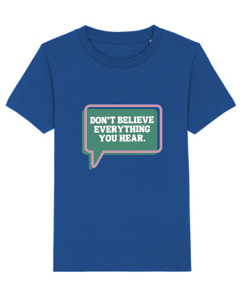 don t believe everything you hear4 Majorelle Blue