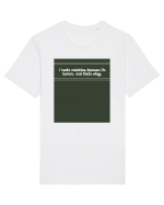 i make mistakes because i m human and that s okay Tricou mânecă scurtă Unisex Rocker