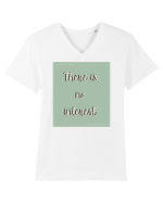 there is no interest4 Tricou mânecă scurtă guler V Bărbat Presenter