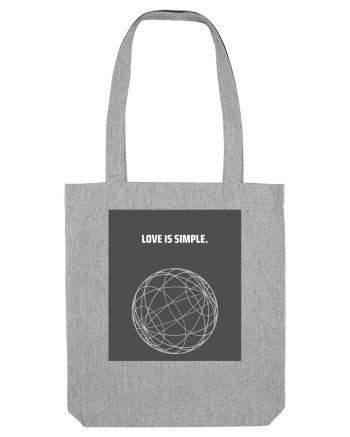 love is simple Heather Grey