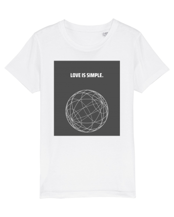 love is simple White