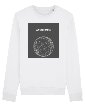 love is simple White