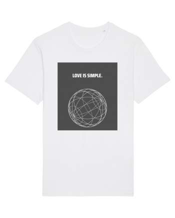 love is simple White