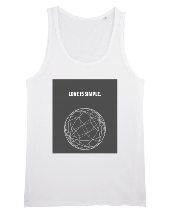love is simple White