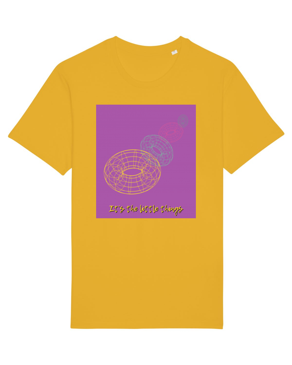 Tricou mânecă scurtă Unisex Rocker Spectra Yellow