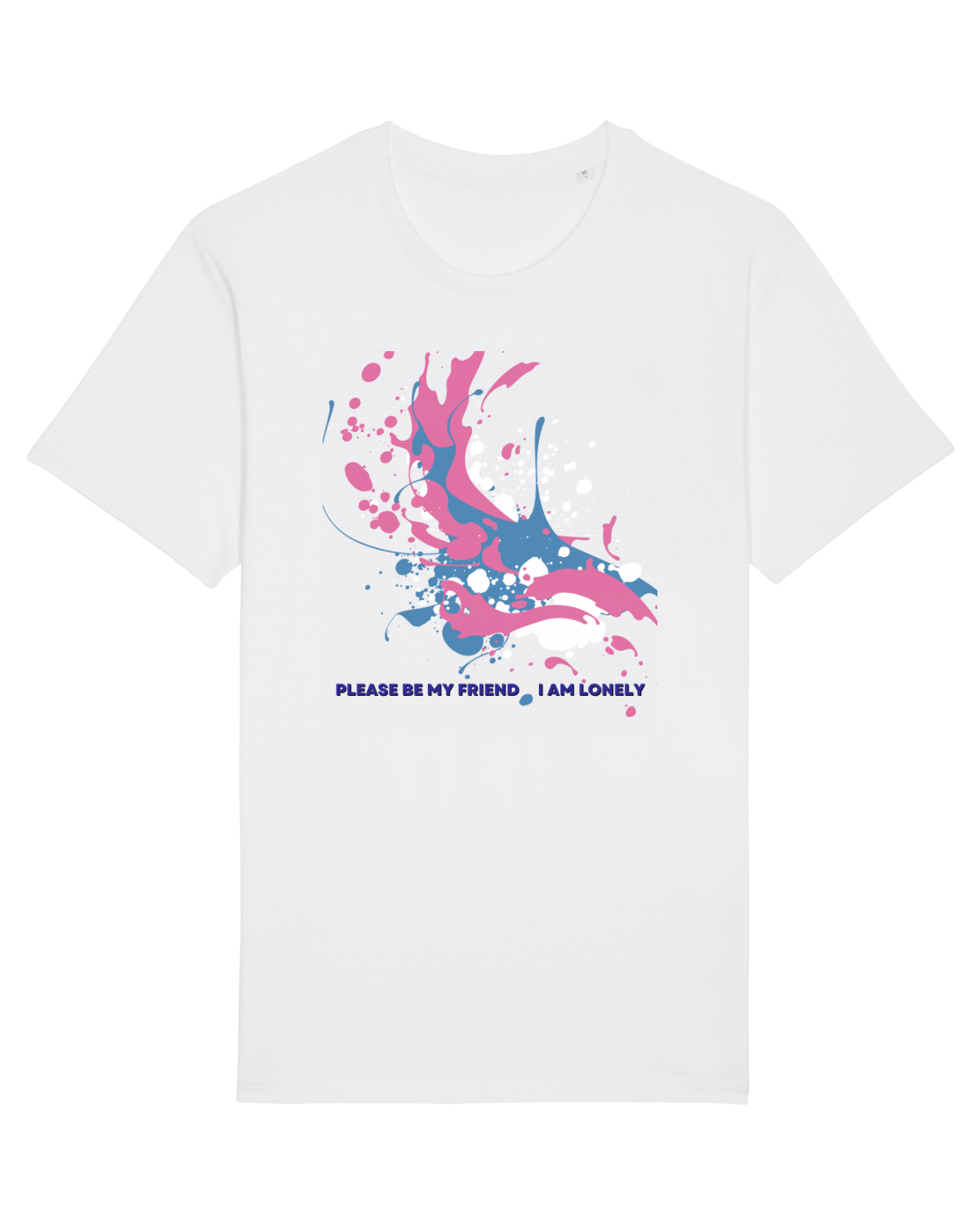 Tricou mânecă scurtă Unisex Rocker White