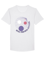 recall your initial motivation2 Tricou mânecă scurtă guler larg Bărbat Skater